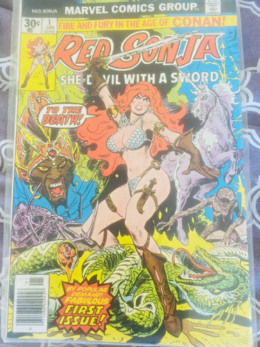 Marvel comics group red sonja - marvel,
